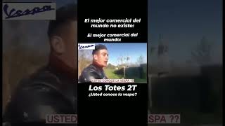 El mejor comercial del mundo 👀🇮🇹 ¿usted conoce la vespa 🤣🤣 [upl. by Sokil710]