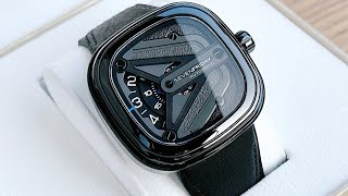 REVIEW SevenFriday Spaceship Blue M Series M307 Sapphire  JIMMY 0907525830 [upl. by Emiatej484]