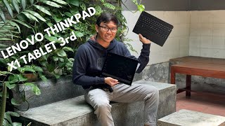 SaleVlog betet89 Laptop yang cocok di ajak nongkrong di Kafe Lenovo ThinkPad X1 Tablet 3rd [upl. by Giarc]