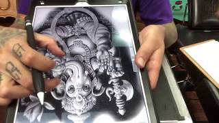 🖊️Cómo hacer stencil en iPad Proprocreate [upl. by Hamilton563]