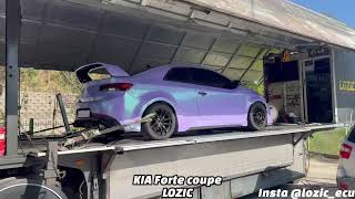 LOZIC KIA Forte coupe 20 na ecutune popbangs [upl. by Neicul658]