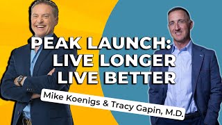 How To Live Longer and Live a Better Life with Dr Tracy Gapins PEAK LAUNCH Program [upl. by Bonnes]