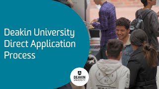 Deakin University Direct Application Process [upl. by Ayeki]