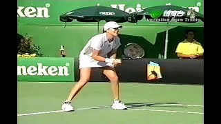 Monica Seles vs Klara Koukalova Australian Open 2003 R2 [upl. by Neela]