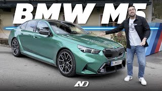 Manejé el nuevo BMW M5 😱 ¿Demasiado pesado para un deportivo  Primer Vistazo [upl. by Lienaj]