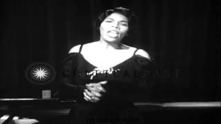 Marian Anderson sings three songs a 1951 concert [upl. by Evvie227]