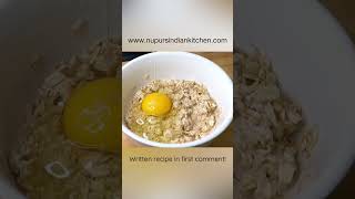 Healthy Breakfast RecipeOats omletteOats ChilaOats breakfast recipesOats recipes for weight loss [upl. by Coucher712]