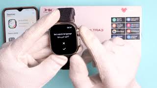 How To Change Language On HK10 Ultra 3 Smartwatch [upl. by Lemart]