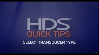 Lowrance  How to Select a Transducer Type HDS units [upl. by Grimbal]