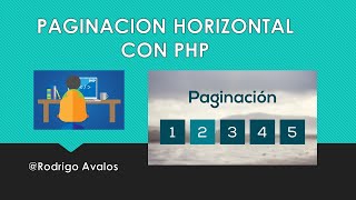 Desarrollando una paginacion de registros  PHP  JQuery  Bootstrap  Mysql [upl. by Yennaiv]