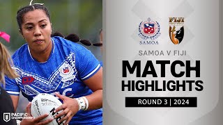 Pacific Championships 2024  Fetu Samoa v Bulikula  Match Highlights [upl. by Nosak]