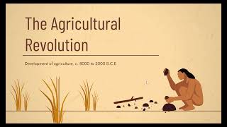 Unit 0 Video 1  Paleolithic Humans amp the Development of Agriculture [upl. by Nomead]