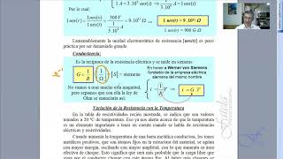 La conductancia eléctrica recíproca de la resistencia Su medida en Siemens [upl. by Morley]