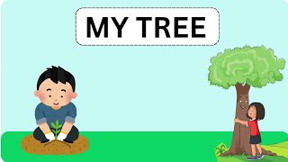 My Tree Rhyme  Up in the apple tree  Tree  English Animated Nursery Rhymes [upl. by Magee]