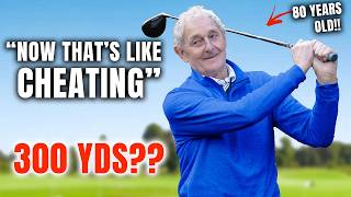 80 Year Old Golfer Aims To Hit Driver 300 Yards [upl. by Amles]