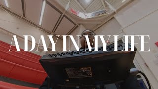 Filming girls basketball after work  A day in my life Vlog 44 [upl. by Htabazile]