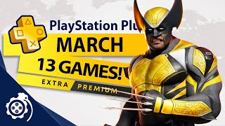 PlayStation Plus Extra  March 2024 PS [upl. by Adnuhsor]