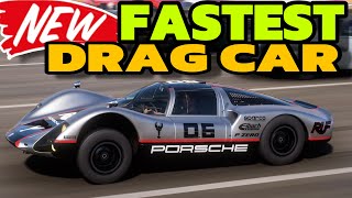 FORZA HORIZON 5  FASTEST DRAG CAR  PORSCHE 906 CARRERA 6 [upl. by Ranitta]