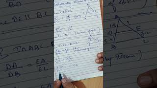 Practice set 12 Similarity BPTClass 10 Part2AEA [upl. by Ettenirt]