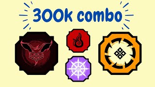 300k Minakaze  Getsuga combo [upl. by Adev]