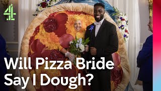 Woman Gets Married Dressed As Pizza  Channel 4 [upl. by Koch]