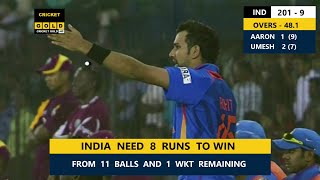 INDIA NEED 11 RUNS AND 1 WICKET LEFT  THRILLER [upl. by Wescott727]