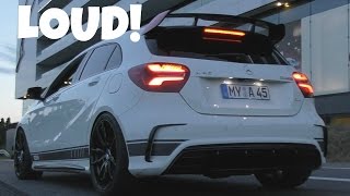 460HP RENNtech A45 AMGLaunch amp Sounds [upl. by Zined]