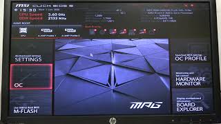 MSI MPG B550 Gaming Plus AM4  How to Change DRAM Frequency  Optimize Memory Speed [upl. by Eirlav]