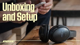 Bose QuietComfort 35 II – Unboxing and Setup [upl. by Slrahc]