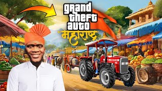 Going to maharashtra in gta 5 🚩🤩  gta v marathi gameplay [upl. by Nnyled]