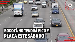 No habrá pico y placa para vehículos particulares el sábado 3 de febrero  El Espectador [upl. by Drwde]