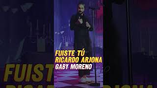 Fuiste Tú  Ricardo Arjona y Gaby Moreno  Letra con vivo mexico  shorts musica mexico [upl. by Croix389]