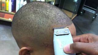 Barber Tutorial The TI Bald Fade By FrogTheBarber [upl. by Henebry]