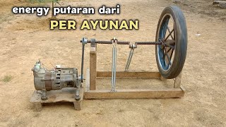 spring free energy generator dari per ayunan [upl. by Kristel]