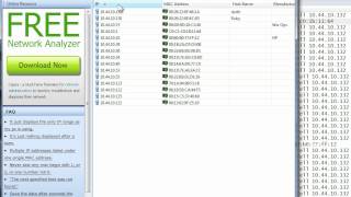 Colasofts MAC Scanner [upl. by Concoff]