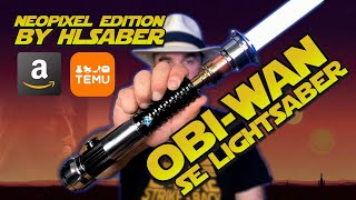 ObiWan SE Lightsaber  HLSABER  TEMU  AMAZON  Unboxing and Review [upl. by Herra]