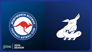 Wentworth v Ouyen United Grand Final Season 2024  Sunraysia Netball League [upl. by Nakashima]