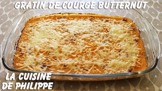 Gratin de courge butternut [upl. by Pierce]