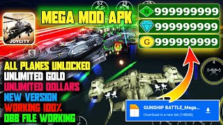 Gunship Battle Mod Apk 2024 version  Everything unlocked [upl. by Nottus220]