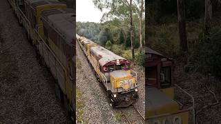 Ore train to Primrose Tasmania Aug 2023 train railway short [upl. by Allen]