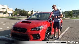 Review 2018 Subaru WRX Limited Manual [upl. by Nate]