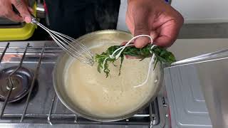 My Sauce Veloute recipe mothersauce cooking tarragon [upl. by Birk]