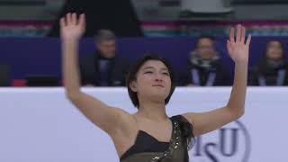 2022 GPF Kaori Sakamoto SP [upl. by Gypsie]