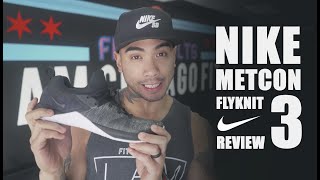 Nike Metcon Flyknit 3 Training Shoe Review [upl. by Ellehcan]