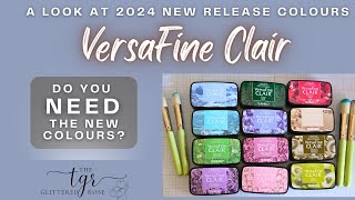 A Look At VersaFine Clair New Colours For 2024 Craft Haul [upl. by Tansy]