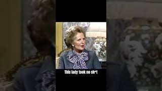 Margaret Thatcher v Journalist MargaretThatcher [upl. by Robinia51]