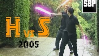 H vs S 2005 lightsaber duel [upl. by Neraa]