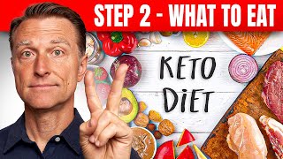 Dr Bergs Guide to Healthy Keto® Eating Step 2  What to Eat [upl. by Dnomal827]