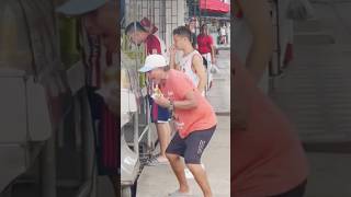 Eating uncle breakfastprank Prank With Twist 🤣shorts ytshorts prank funnyAisa Kon Bolta Hai Bh [upl. by Aleunam]