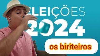 eleições 2024 e os biriteiros humor comedia eleições2024 [upl. by Haldis]